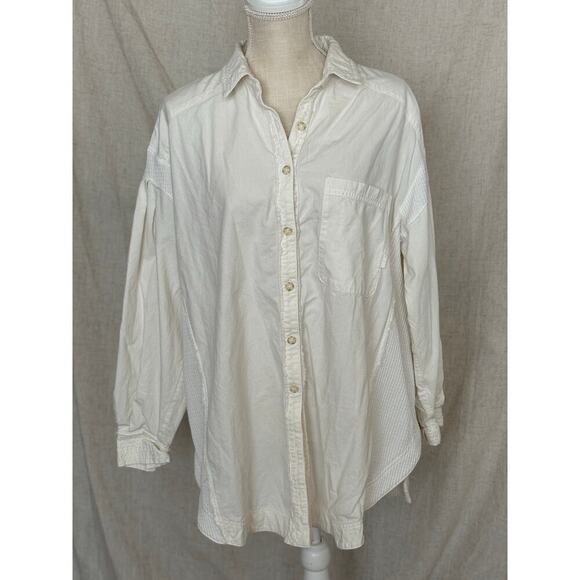 We The Free - Summer Daydream Button Down Shirt Size M - Picture 5 of 15